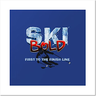 Ski Bold Posters and Art